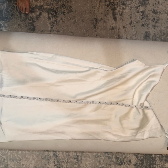 🎄⚡️ONE DAY SALE!!!! 
Urban Outfitters White Satin Slip Dress Size M - Picture 6 of 11